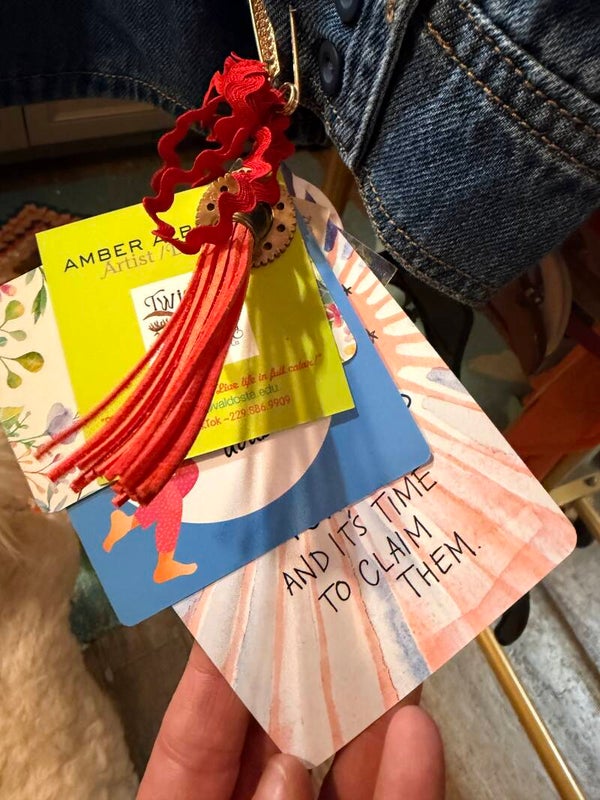 "Bird is the Word" denim shirt