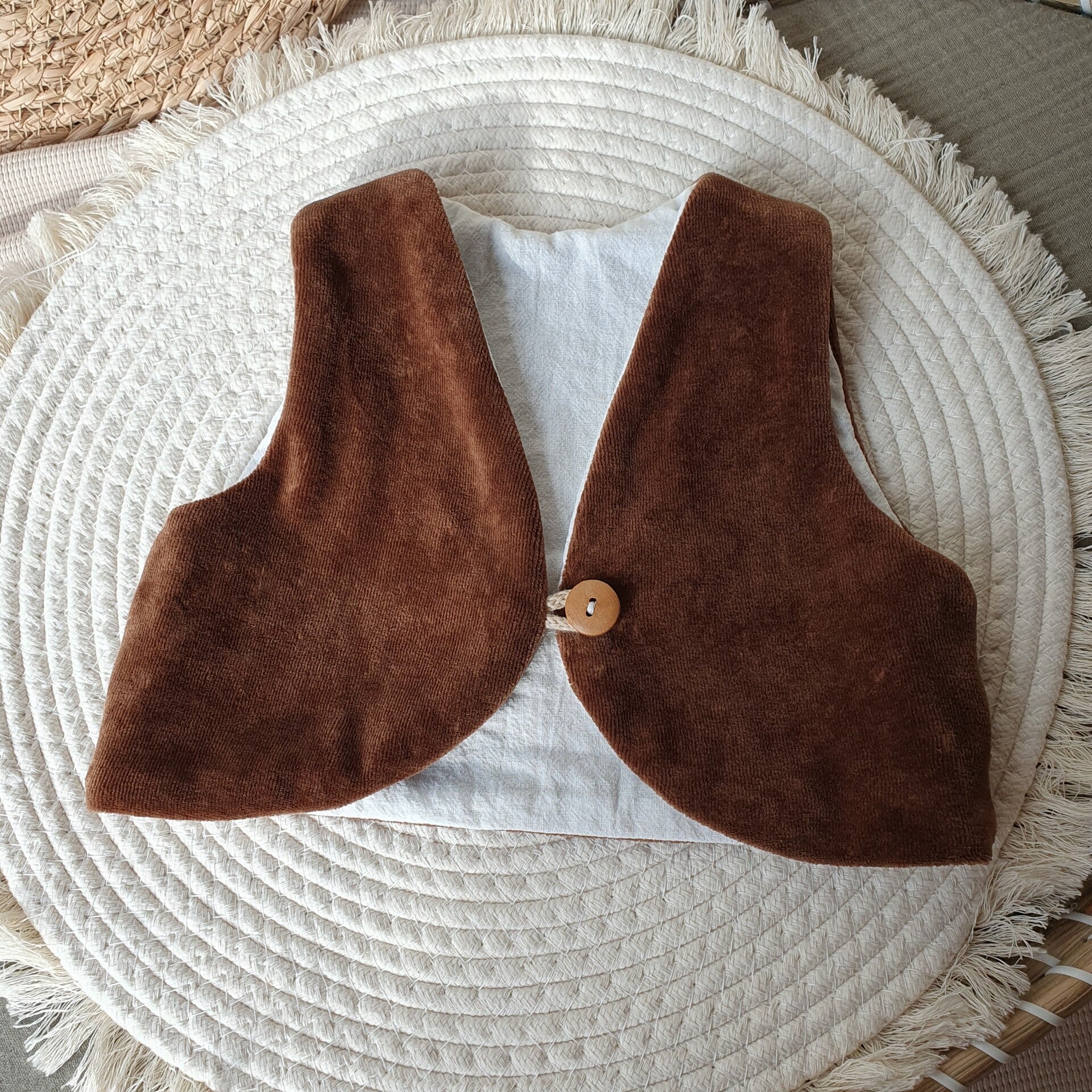 Gilet bruin nicky verlours