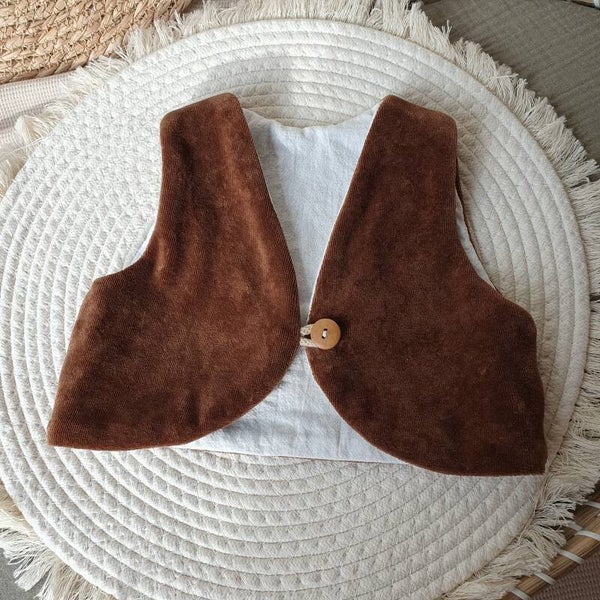 Gilet bruin nicky verlours