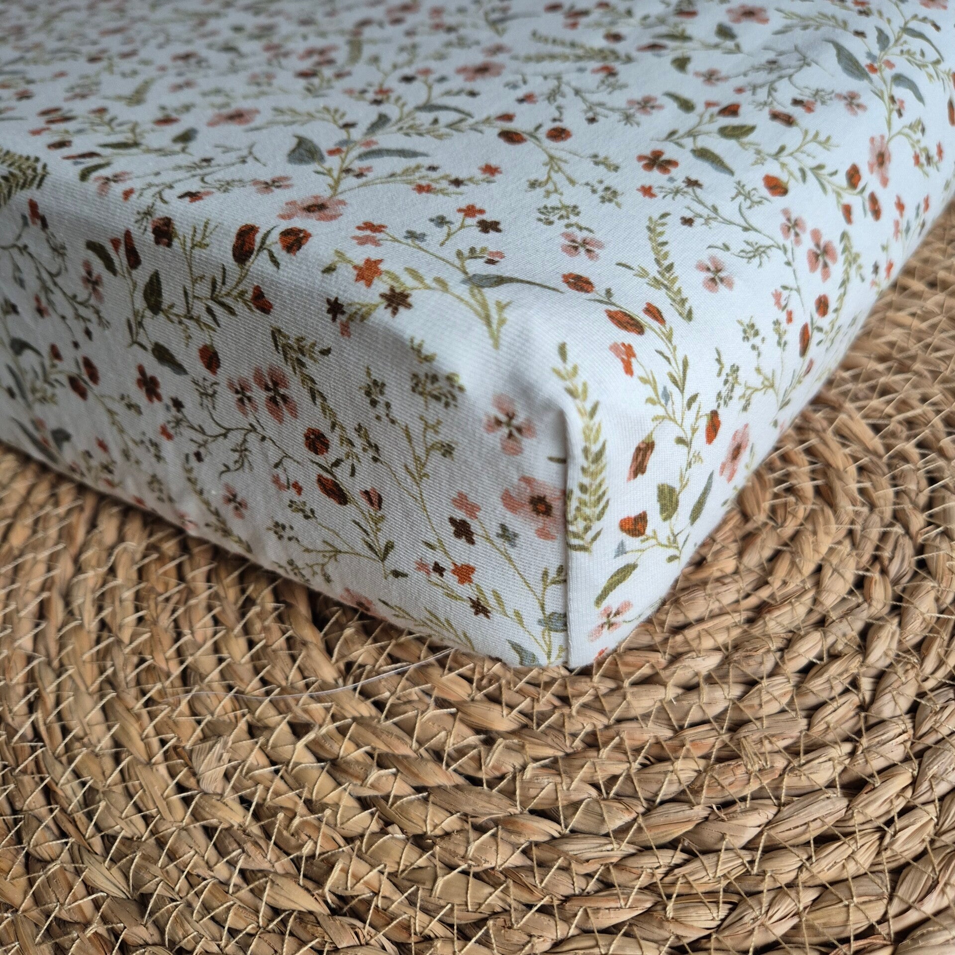Aankleedkussenhoes millefleurs