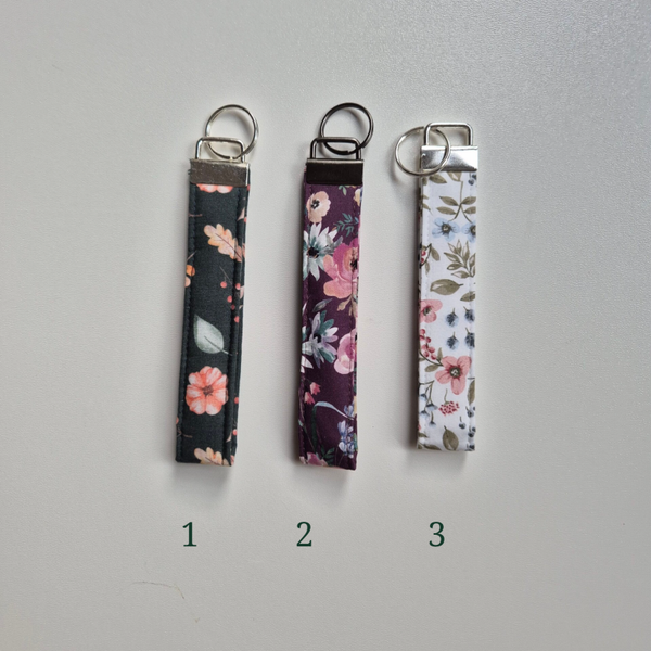 Sleutelhanger in verschillende printjes