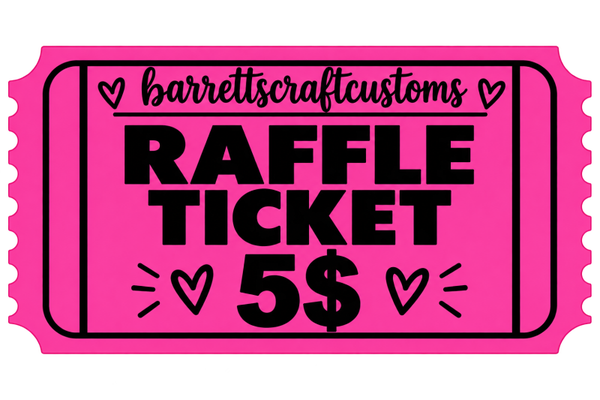 crafty raffle tickets