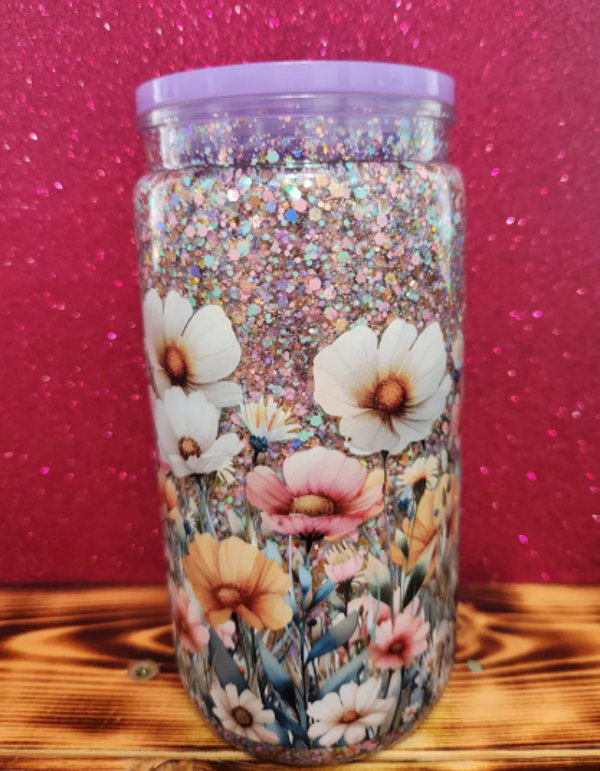 16oz Globe Tumbler