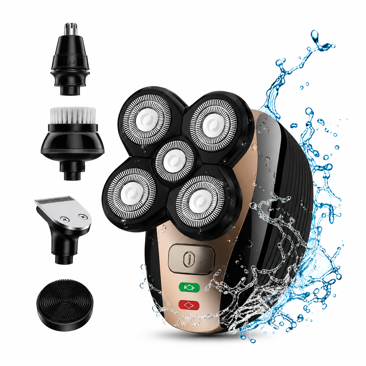 Cenocco Beauty 5-in-1 precisietrimmer, gezichtsreiniger en verzorgingsset