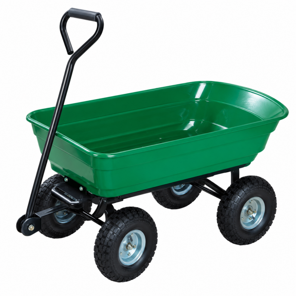 Herzberg HG-8028-50: 50L kruiwagen met kiepbak