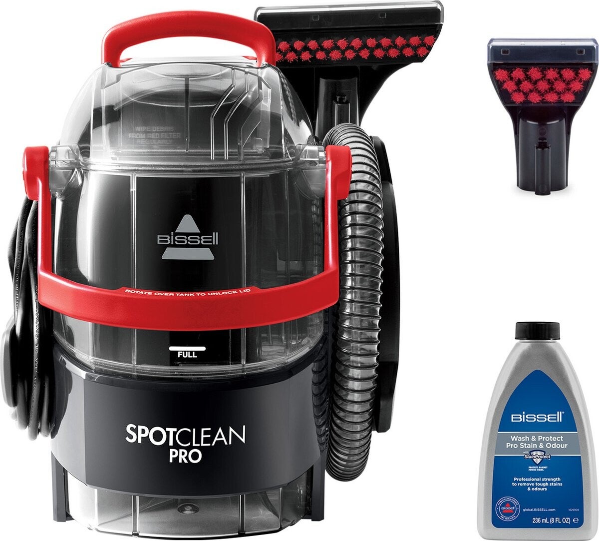 BISSELL SpotClean Pro Draagbare Vlekkenreiniger - Professionele Reiniger