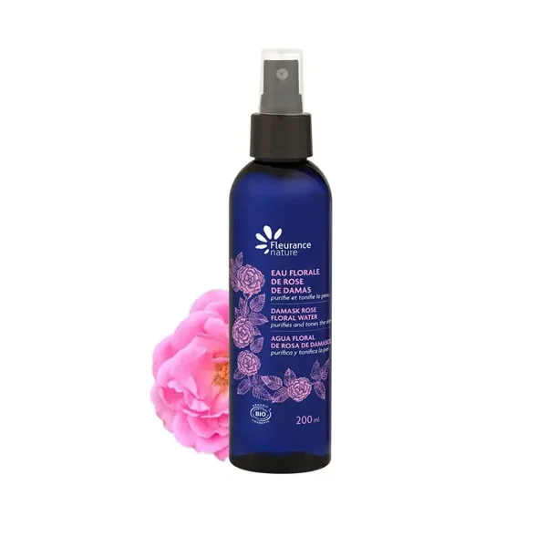 EAU FLORALE DE ROSE DE DAMAS BIO - Fleurance Nature