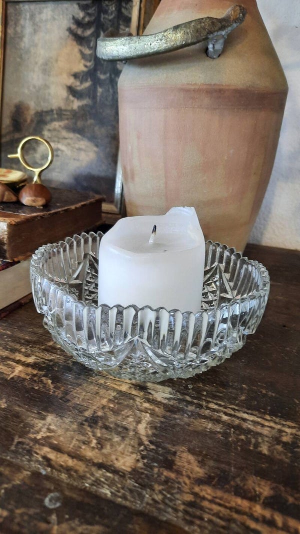 Small Glass Serving Bowl