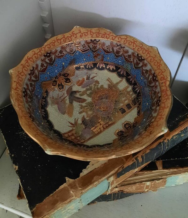 Antique Japanese Satsuma Bowl