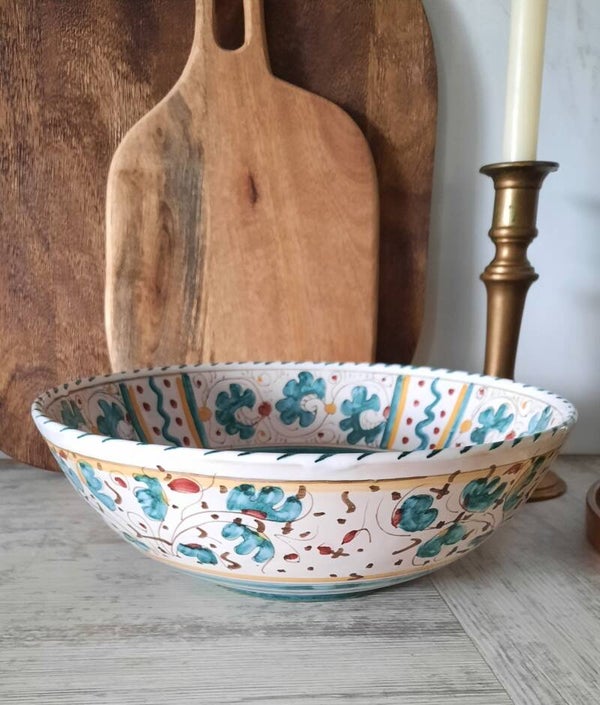 Vintage Deruta Italian Ceramic Bowl