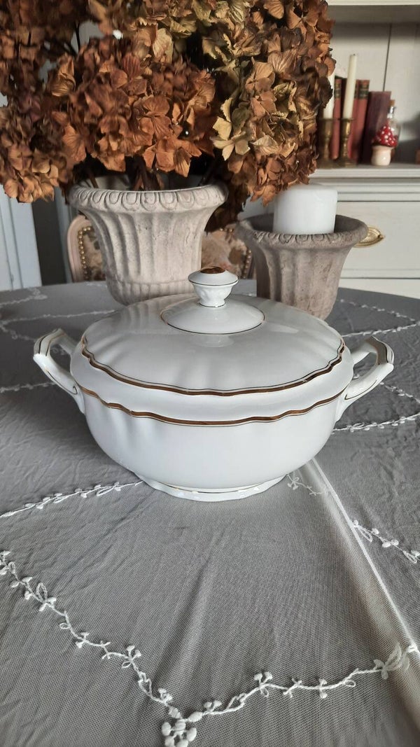 Art Deco Porcelain Soup Tureen