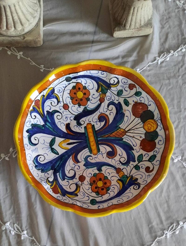 Vintage Deruta Majolica Plate
