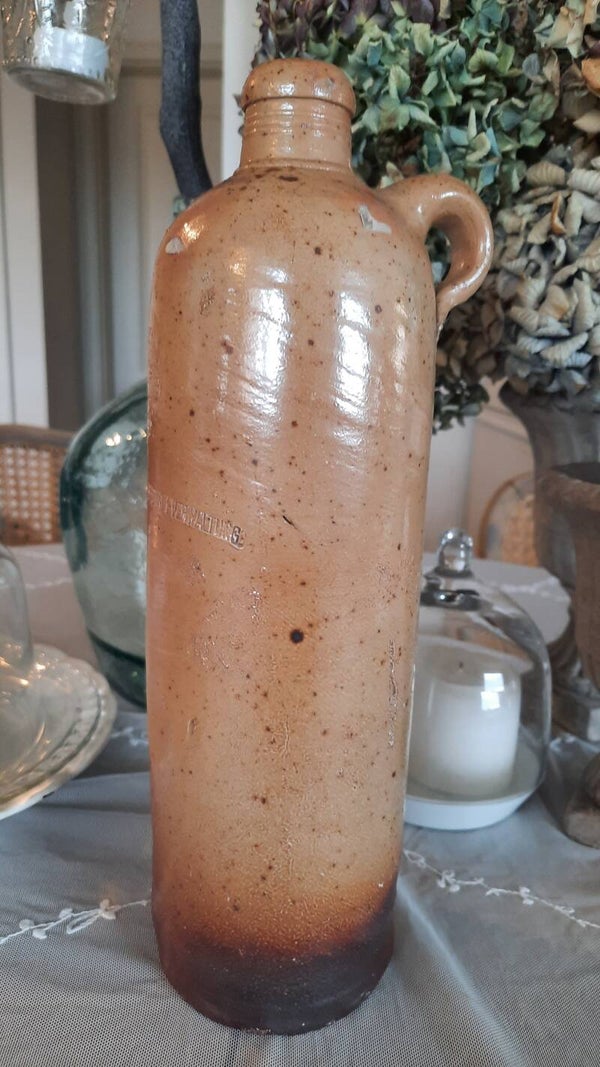 Antique German Stoneware Bottle