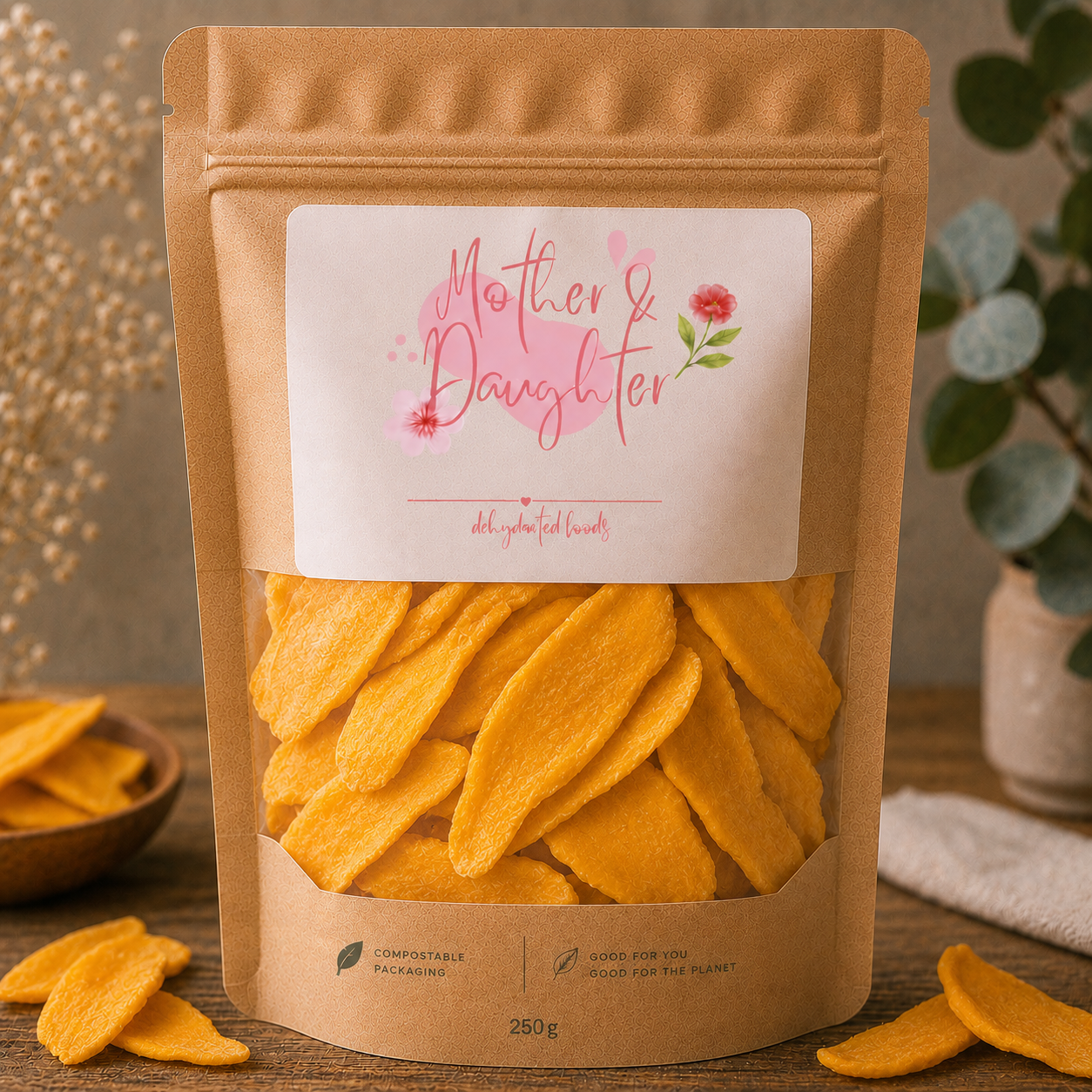 250g dehydrated mangoes