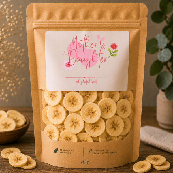 250g dehydrated bananas