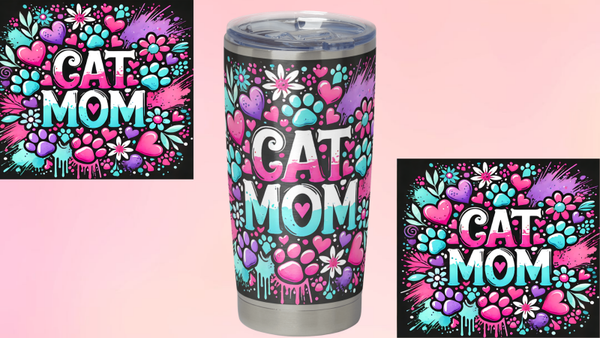 Cat Mom bunt