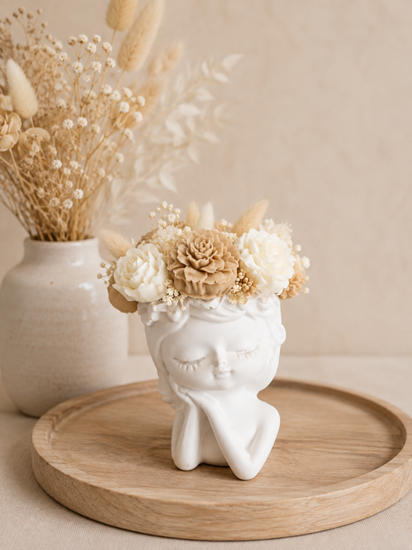 Vase fée fleurit