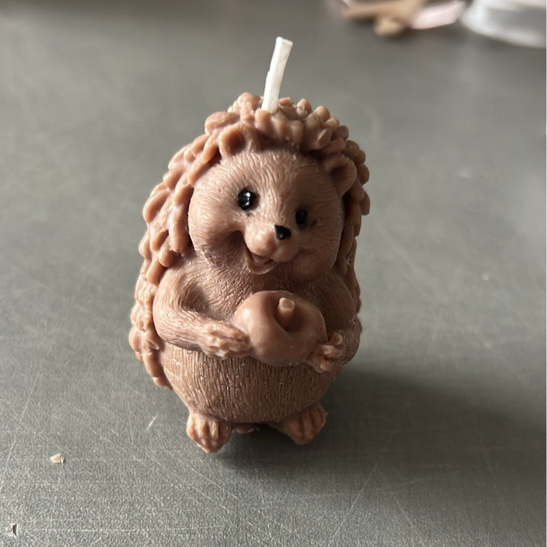 Petite bougie hérisson