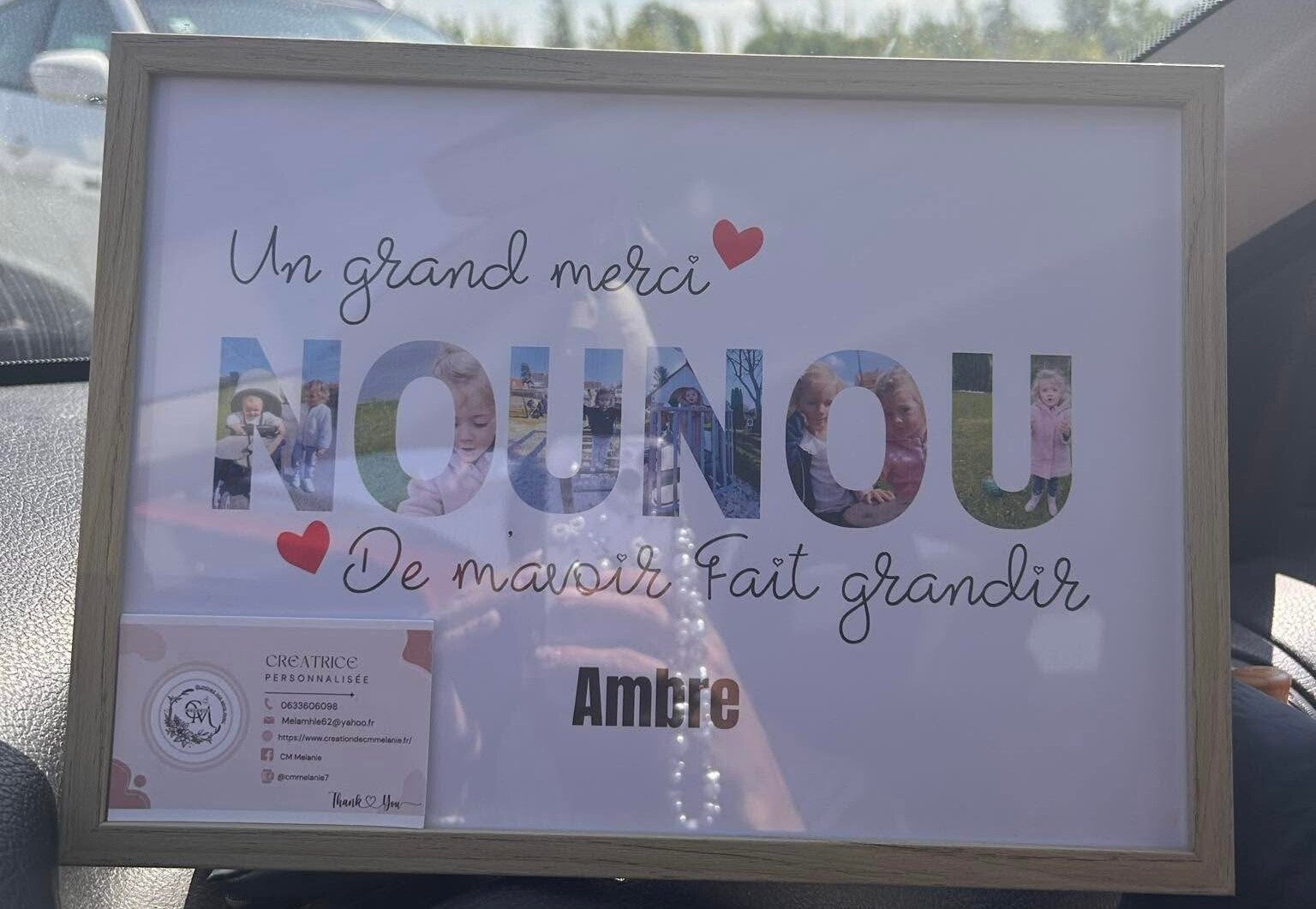 Affiche personnalisé