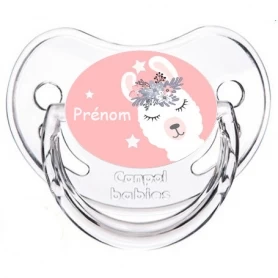 Tétine bébé fille