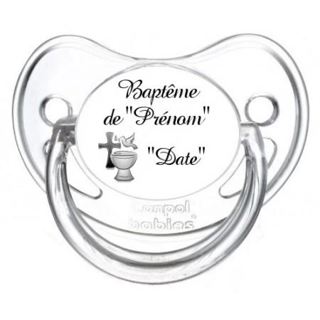 Tétine baptême