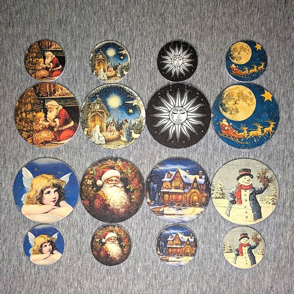 Weihnachtsanhänger Vintage mit nostalgischem Charme „Chiara“