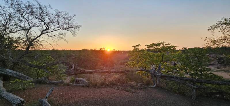 Sunset bij Red Rocks