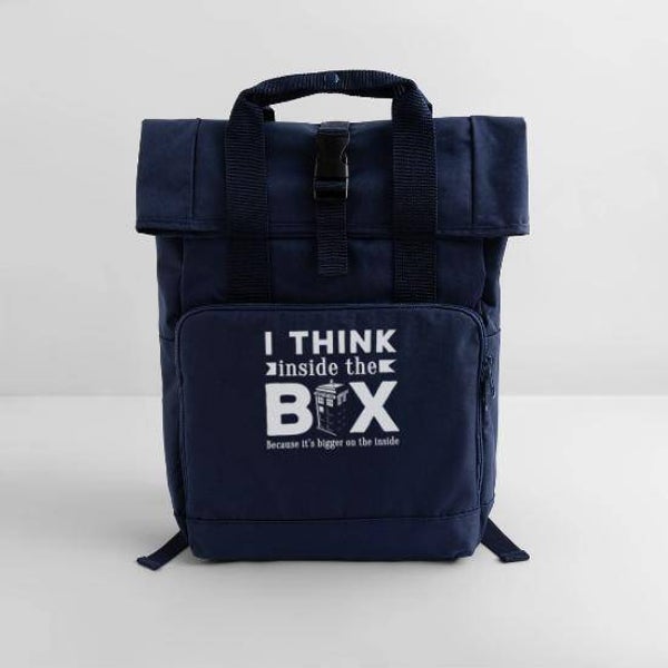 BACKPACK DOCTOR WHO BLUE NEW