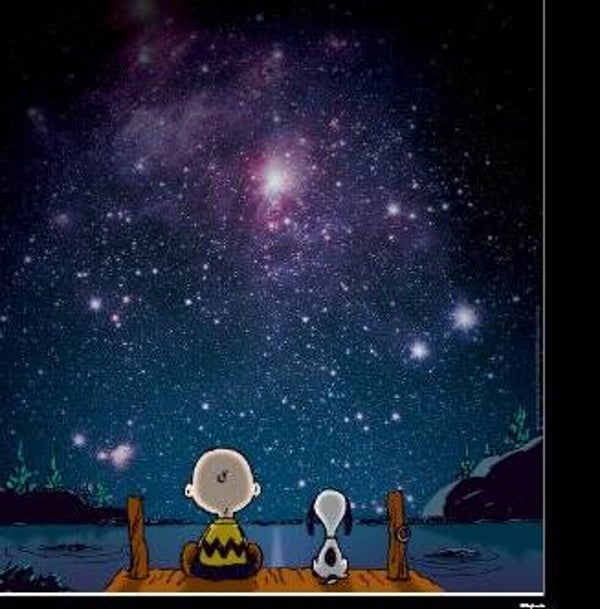 POSTER CHARLIE BROWN AND SNOOPY