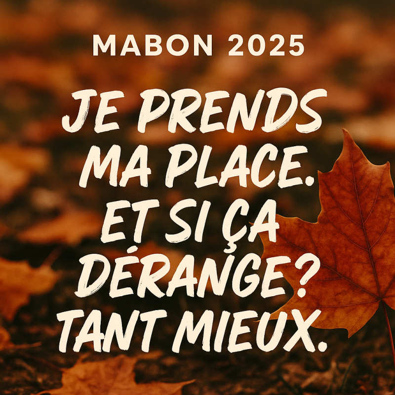 Mabon 2025 rituel 