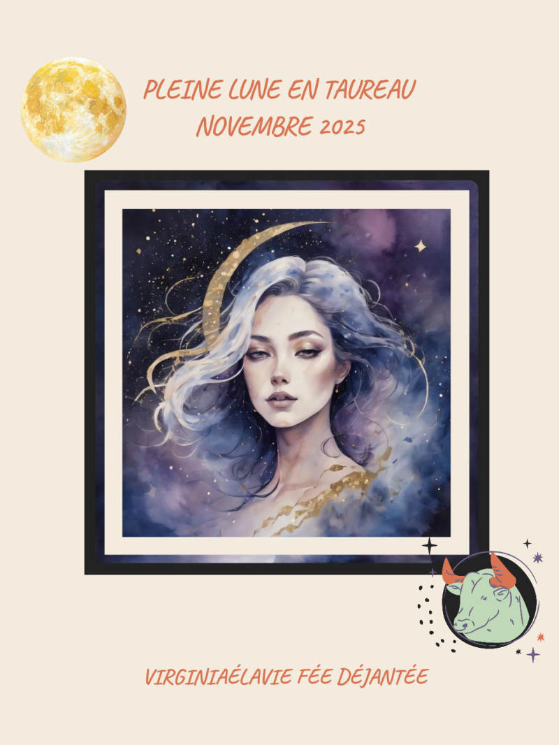 Pleine lune en taureau novembre 25 