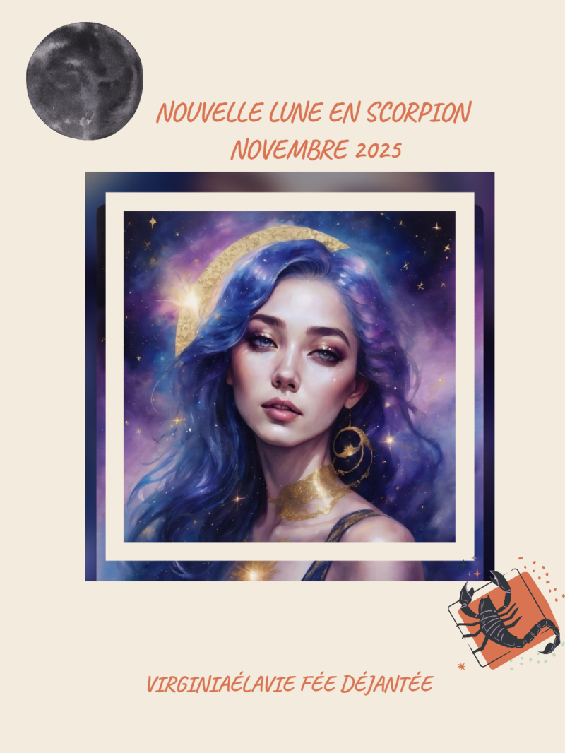 Nouvelle lune en scorpion Nov 25 rituel de renaissance 