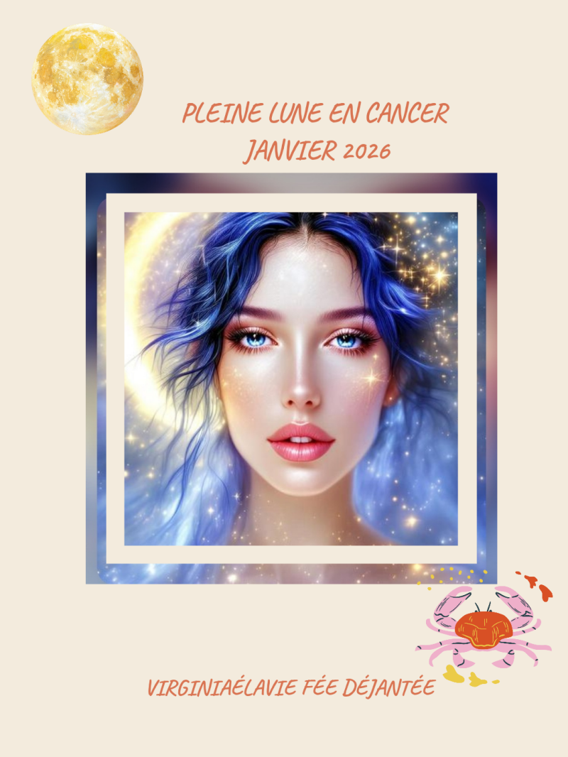 Pleine lune en Cancer janvier 26 journaling 