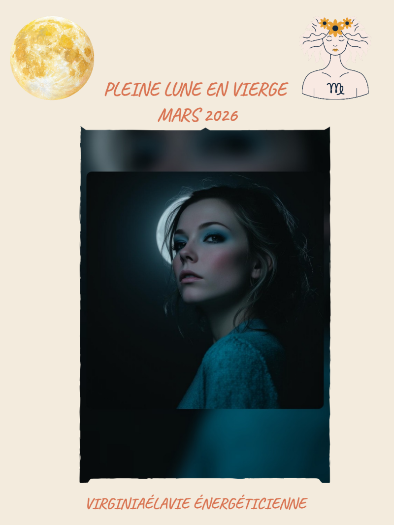 Pleine Lune en Vierge : Pourquoi tu te sens saturée