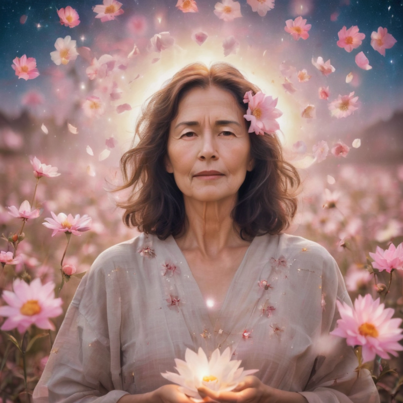 sereine et épanouie à la ménopause 