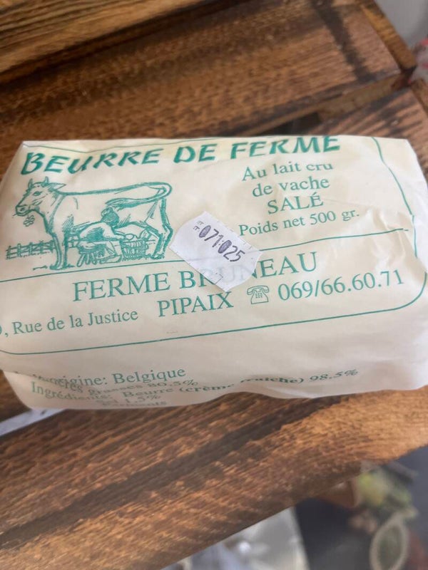 Beurre salé 500g