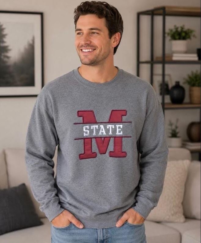 Heather Gray Unisex Sweatshirt - size X-Large