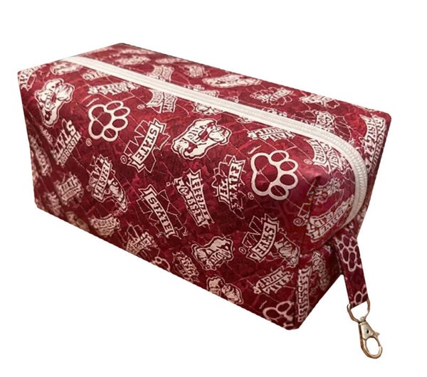 Quilted Boxy Bag - Mississippi State