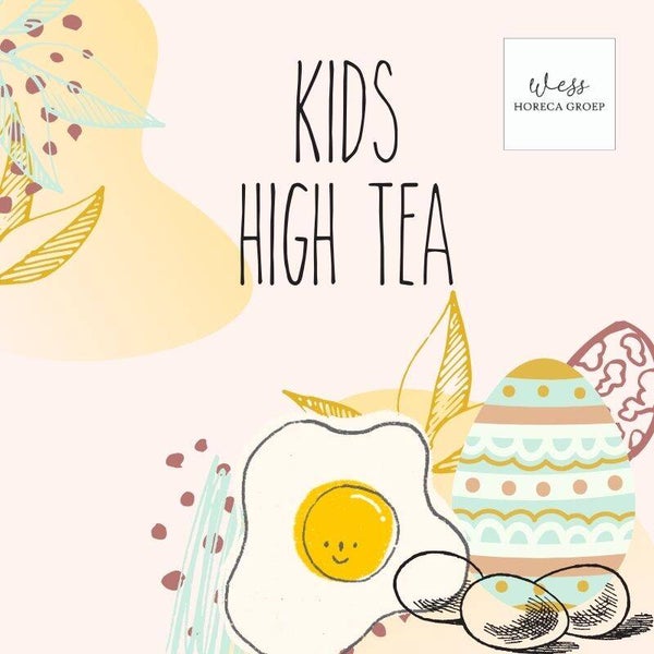 Paas HIGH TEA Kids voor 1  persoon 2e Paasdag BEZORGING