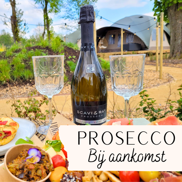Prosecco bij aankomst