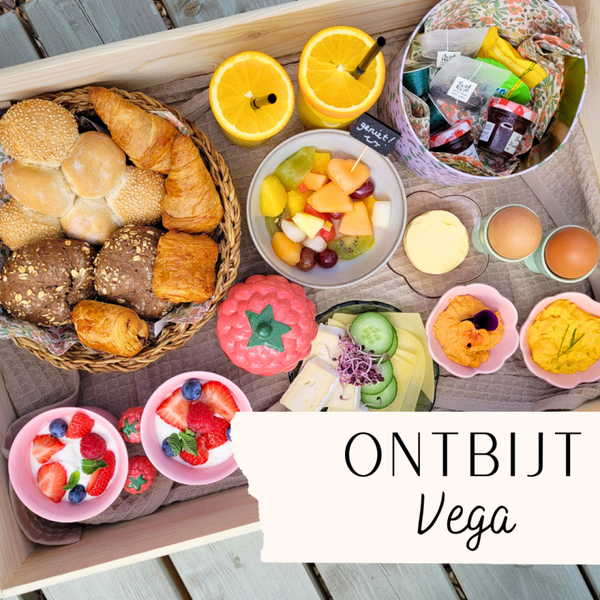 Ontbijt (op bed) zondagochtend VEGA voor 2 personen