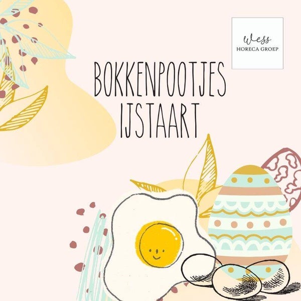 Hele bokkenpootjes ijstaart