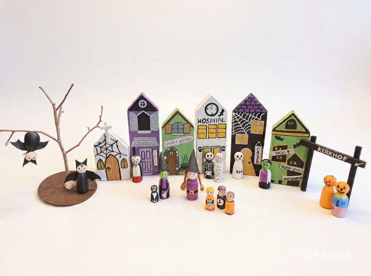 Halloween-dorp