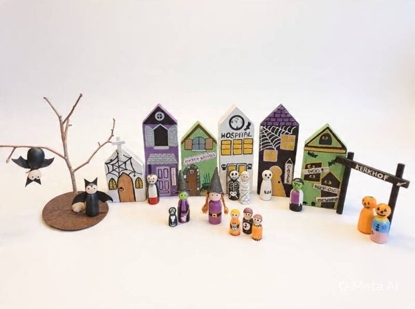 Halloween-dorp