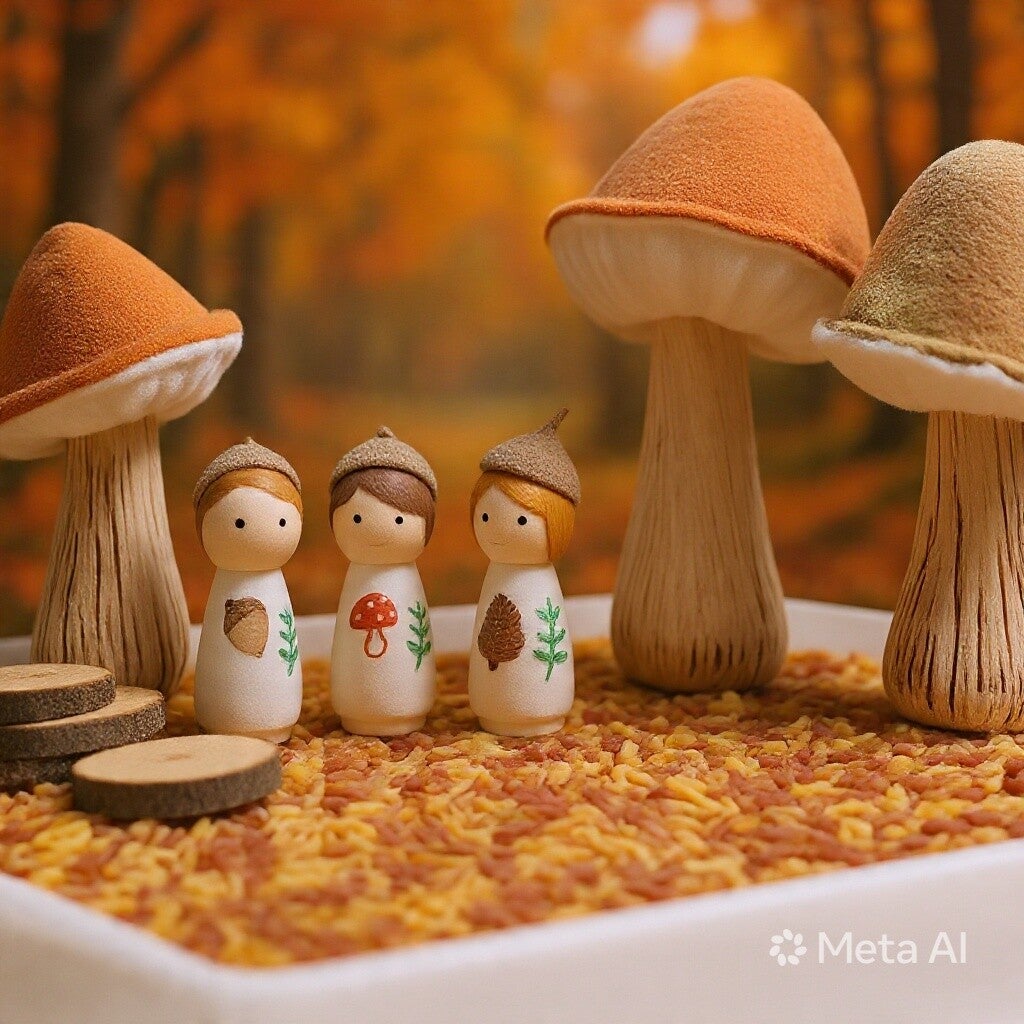 🍂 Herfstkinderen (set van 3)