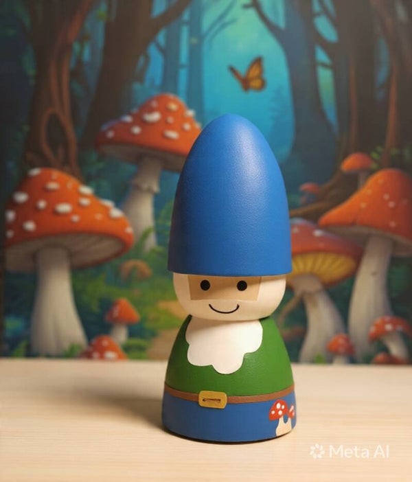 Kabouter Guus (blauw)