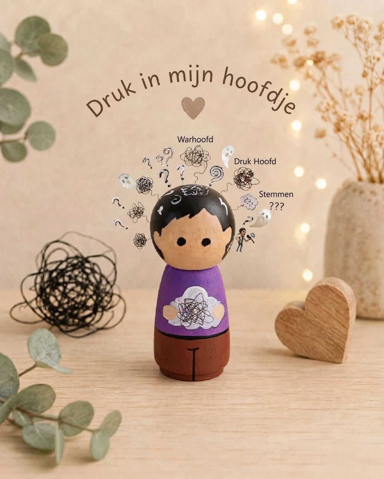 Druk in mijn hoofdje