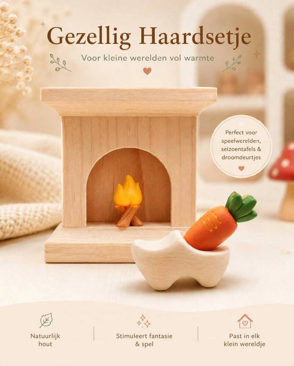 Openhaard set Sinterklaas 🎁🔥
