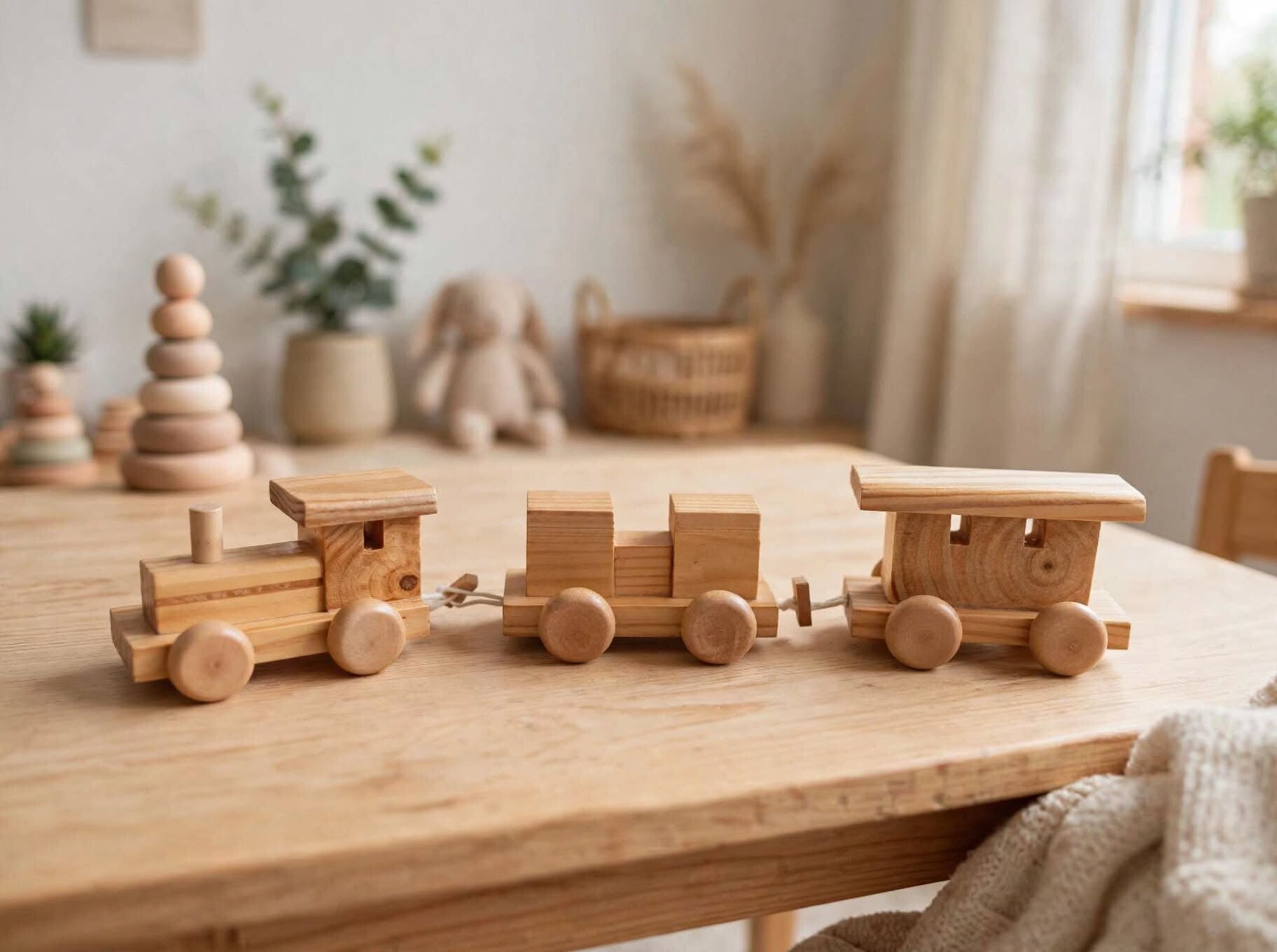 Trein voor poppenhuis