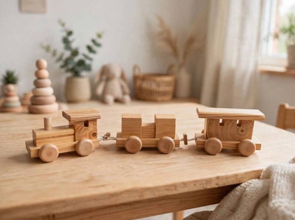 Trein voor poppenhuis